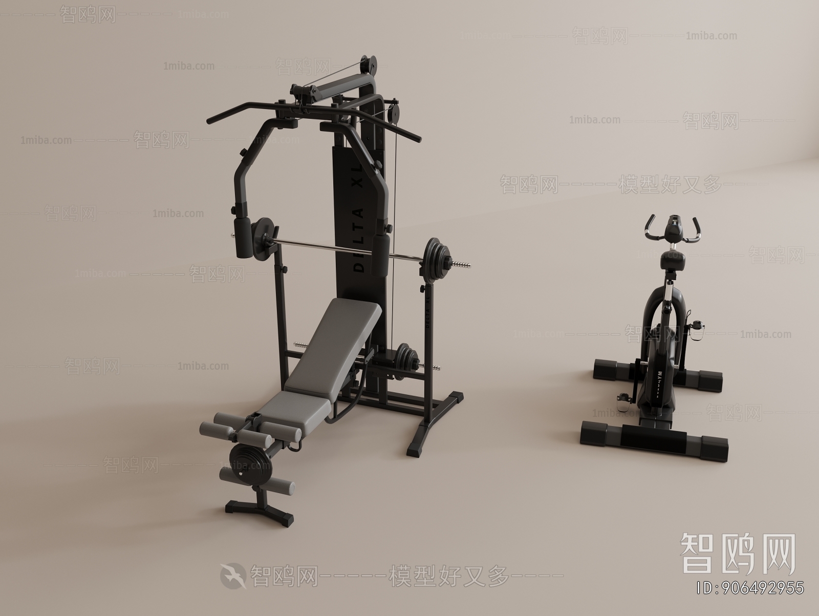 Modern Fitness Equipment