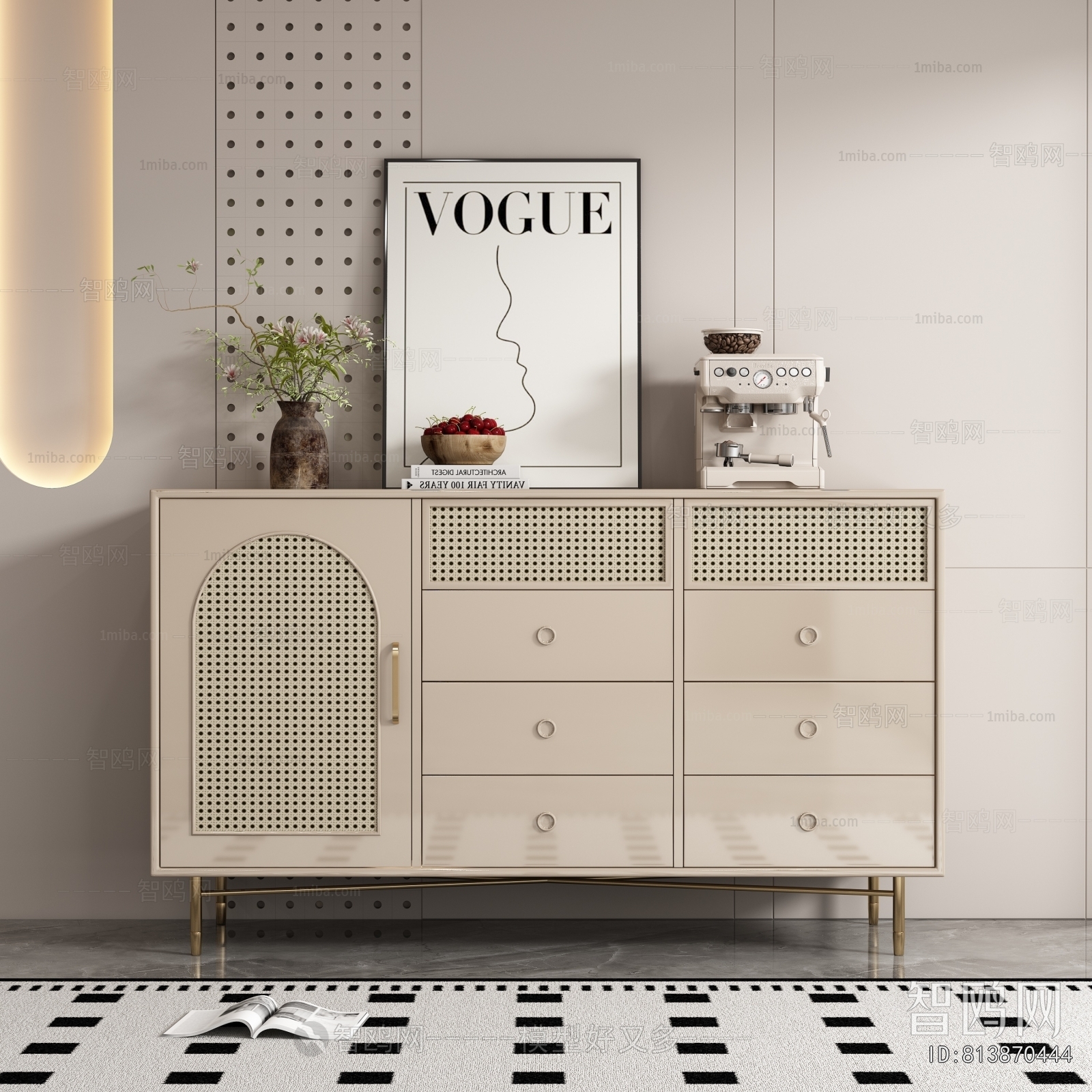 Modern Side Cabinet/Entrance Cabinet