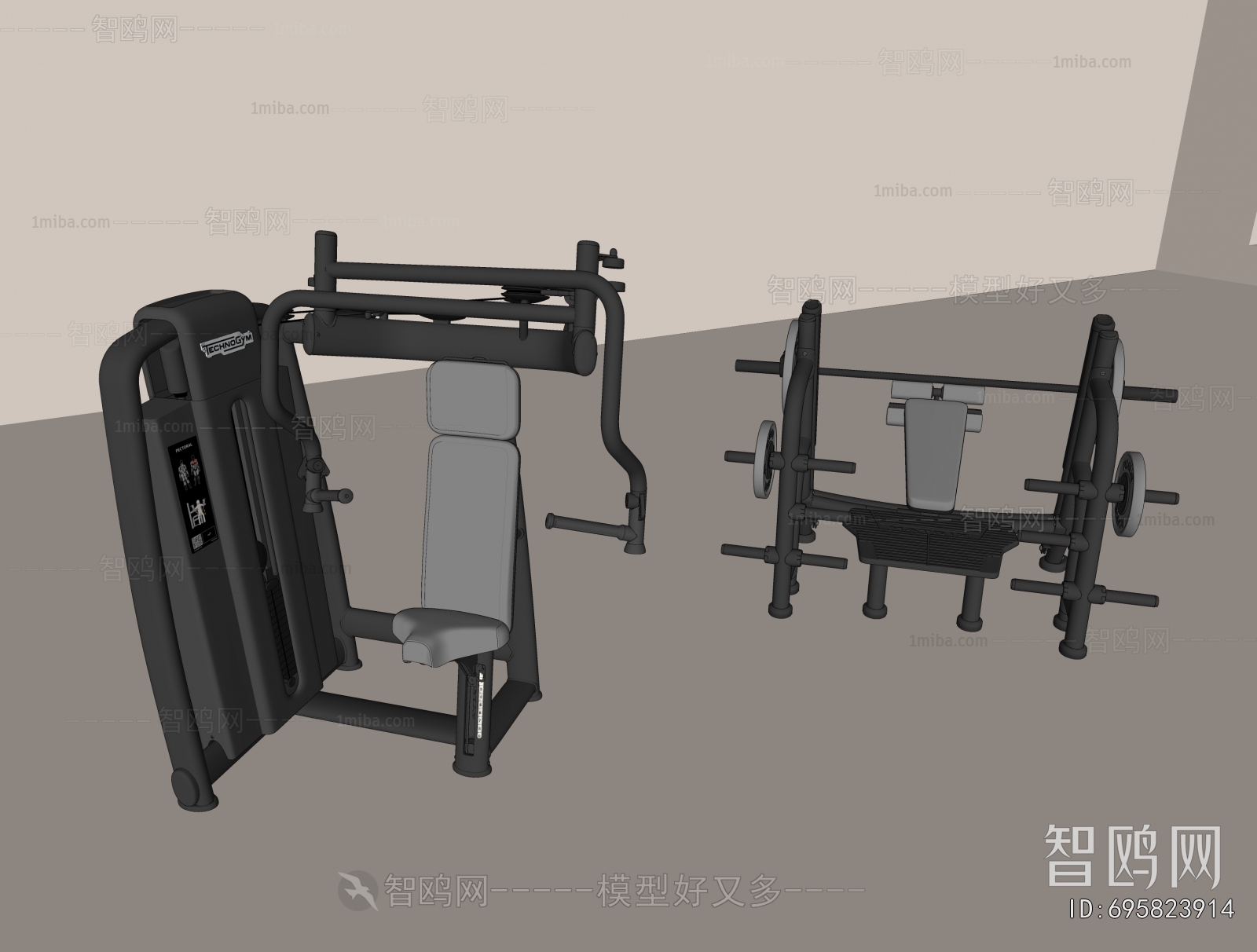 Modern Fitness Equipment