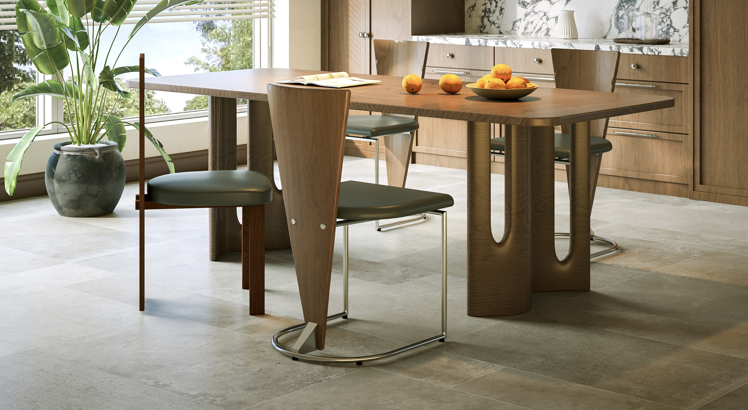 Modern Dining Table And Chairs