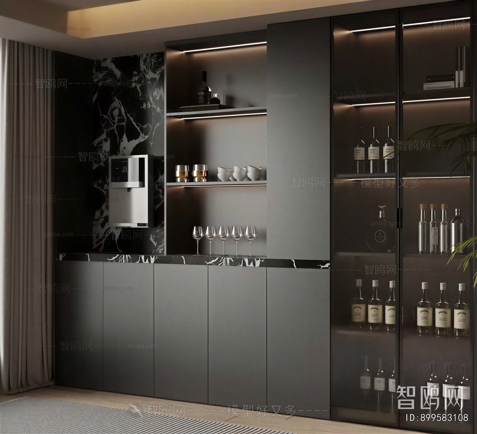 Modern Wine Cabinet