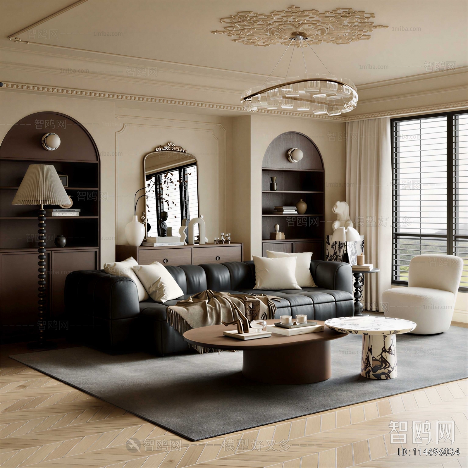 French Style A Living Room