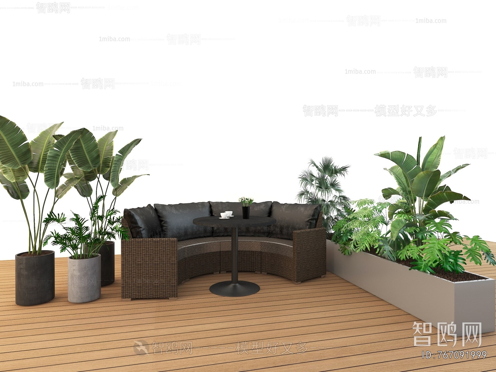 Modern Outdoor Sofa