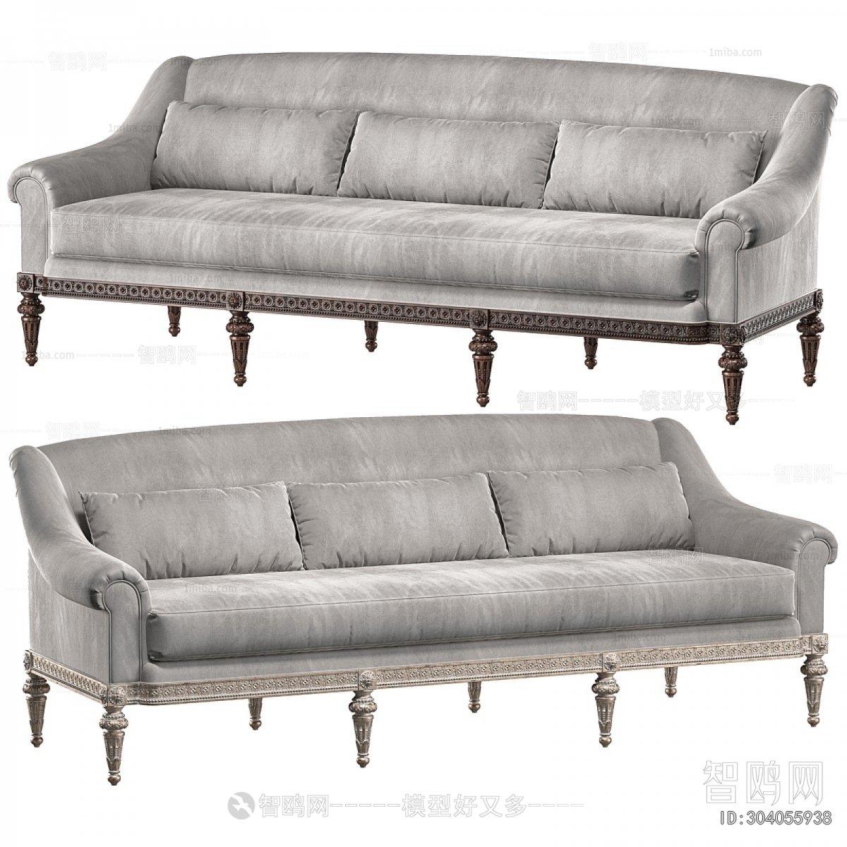 Modern Three-seat Sofa