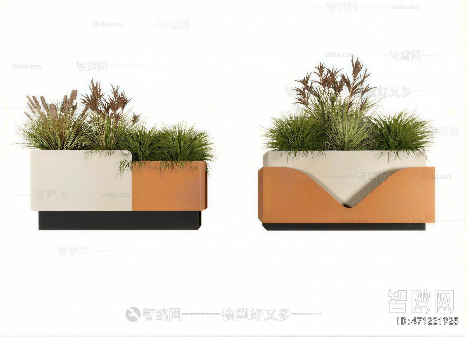 Modern Flower Bed, Flower Bowl, Flower Box