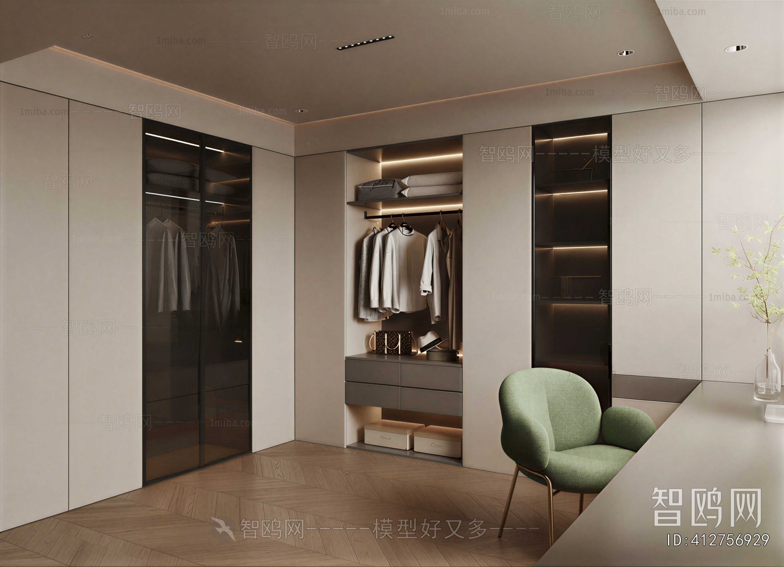 Modern The Wardrobe