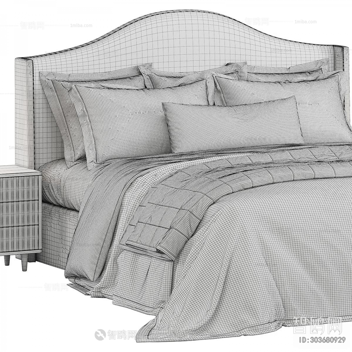 Modern Double Bed