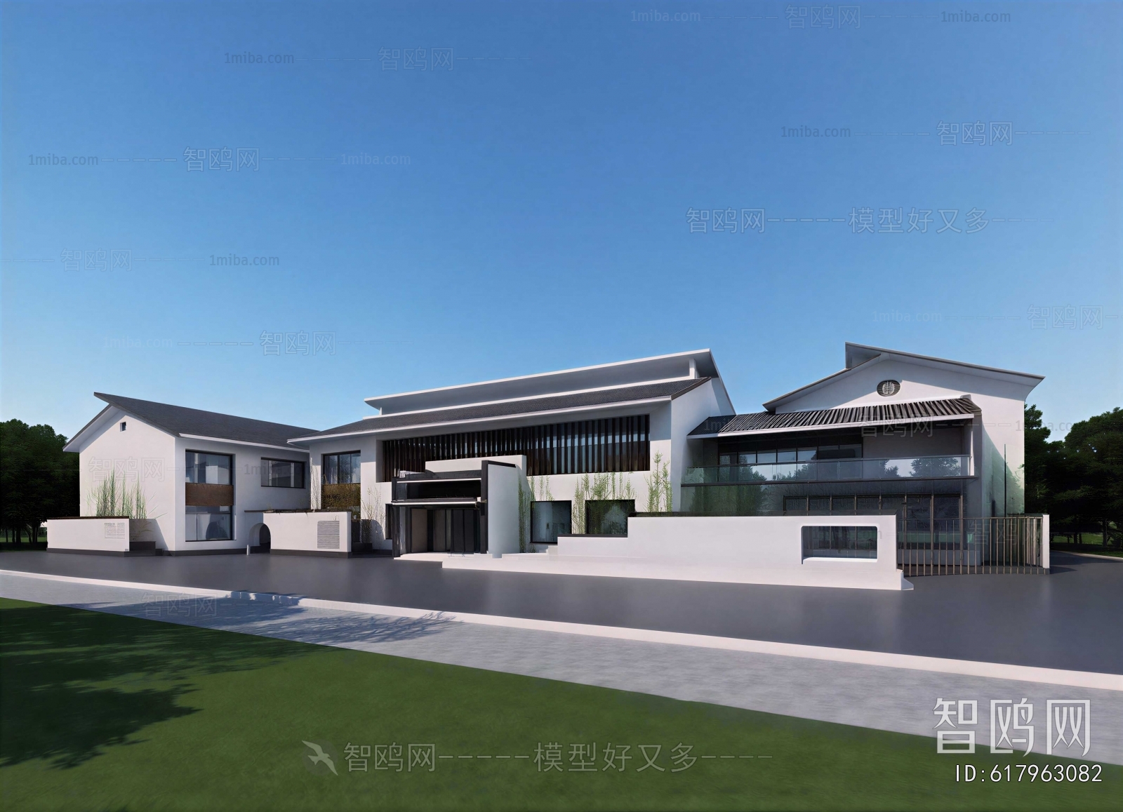 Modern Courtyard/landscape