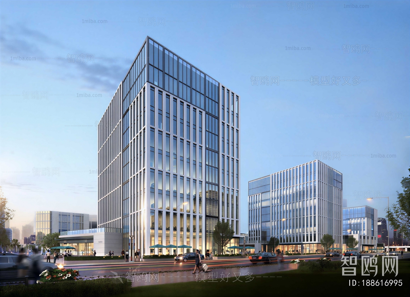 Modern Appearance Of Commercial Building