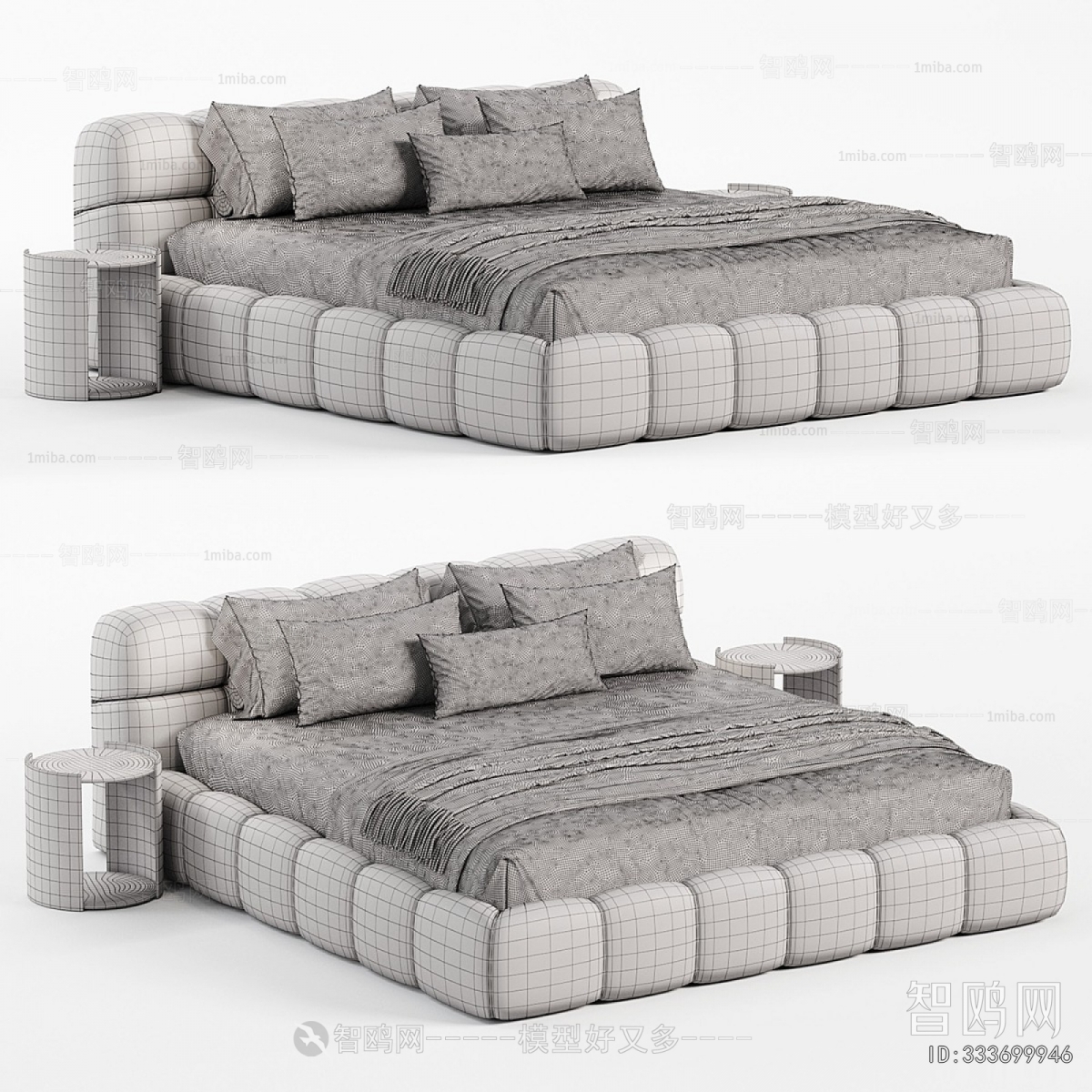 Modern Double Bed