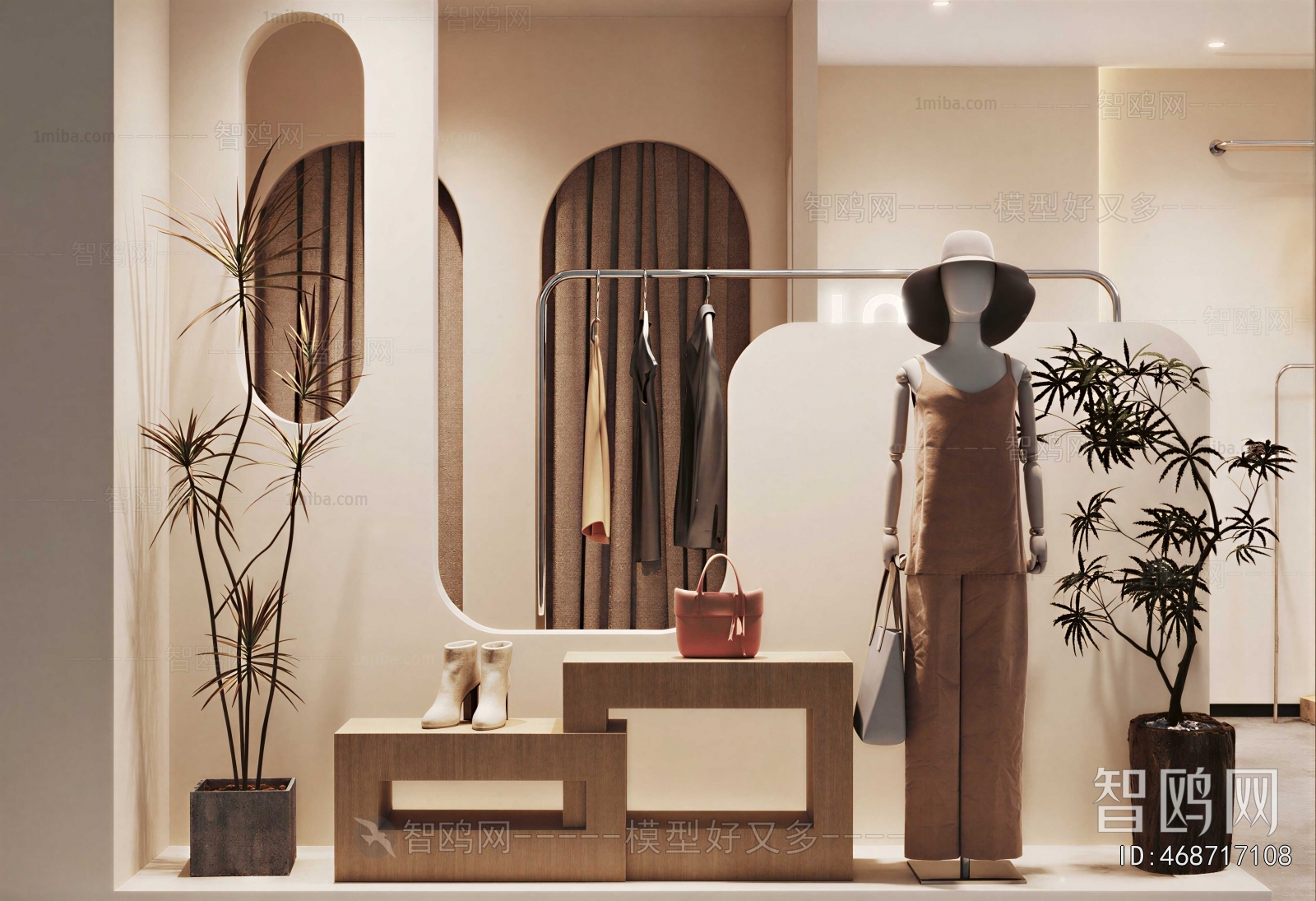 Modern Clothing Store