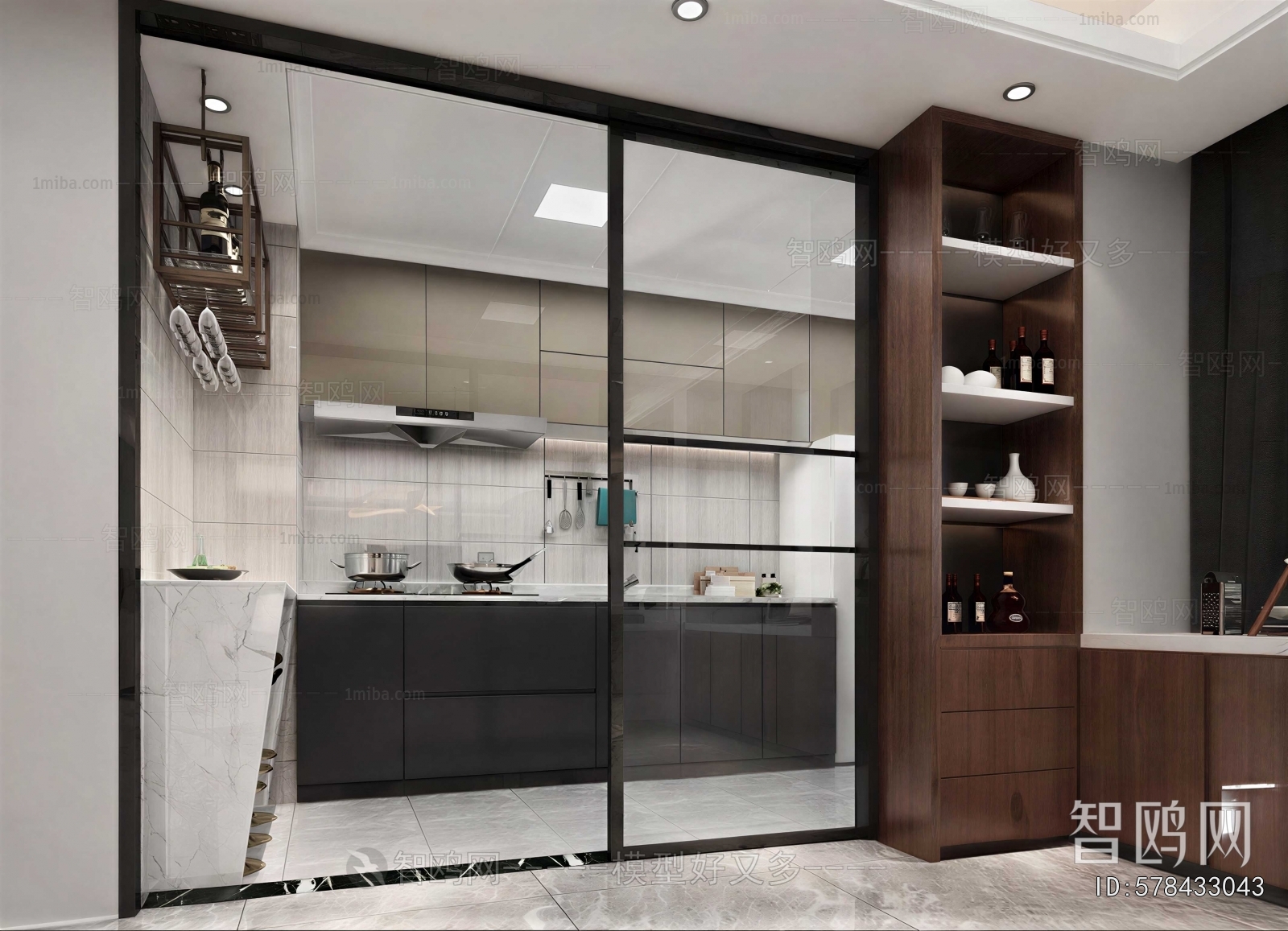 Modern The Kitchen