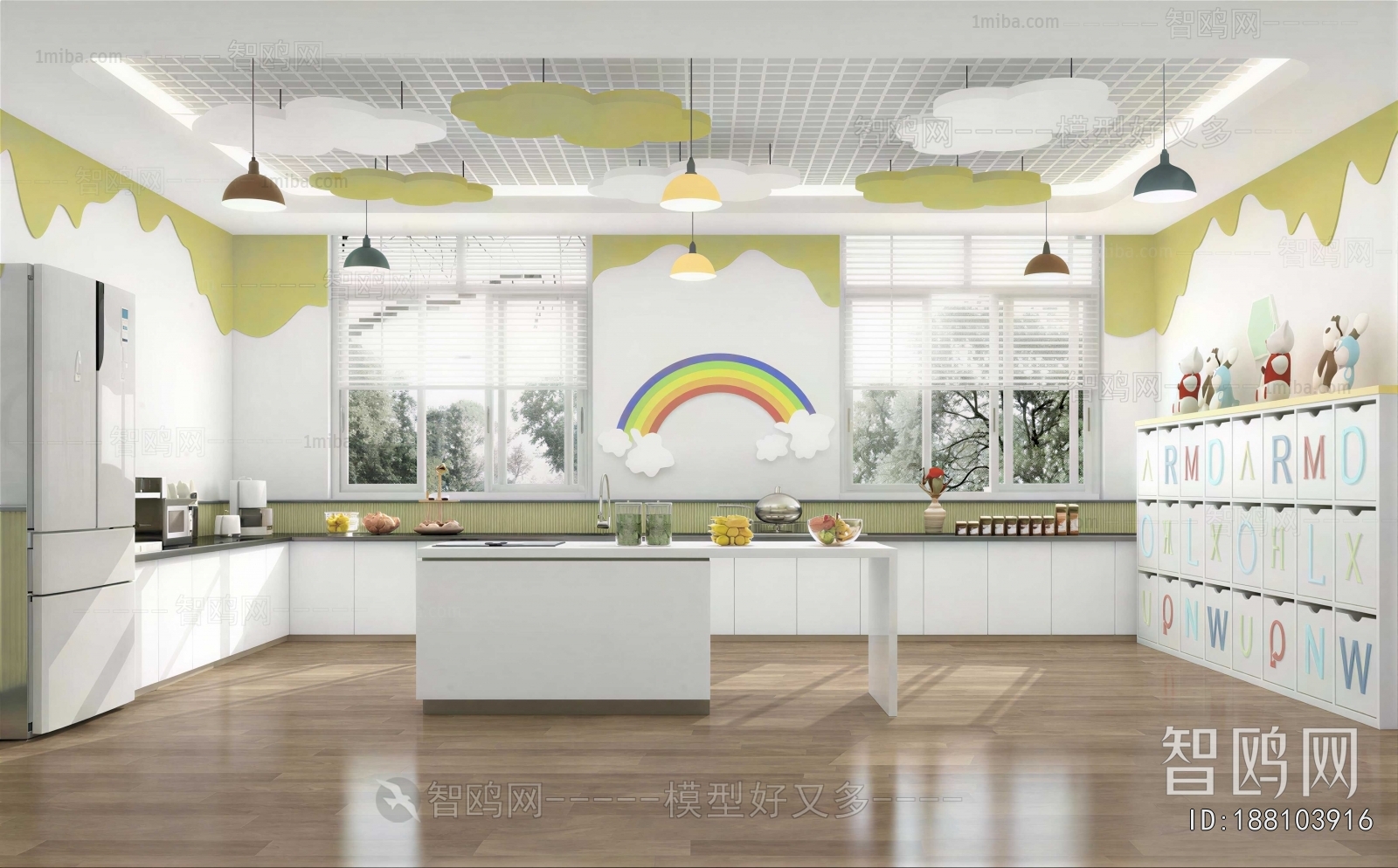 Modern The Kitchen