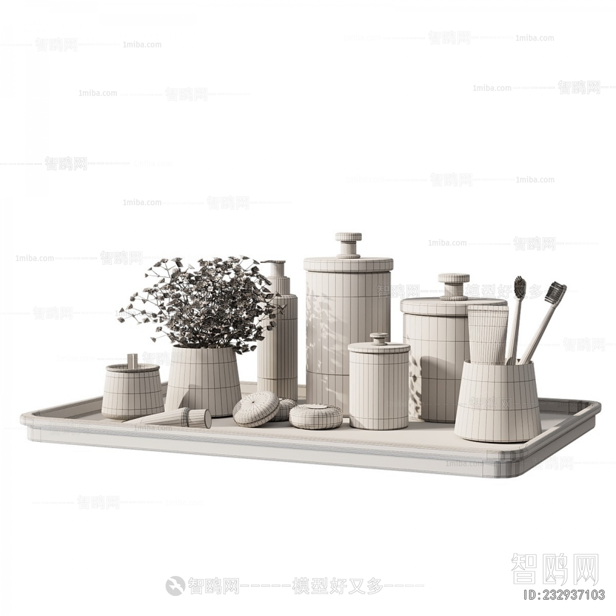 Modern Bathroom Set