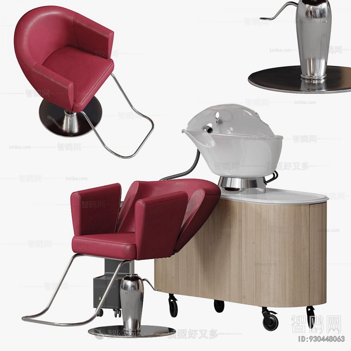 Modern Barber Chair