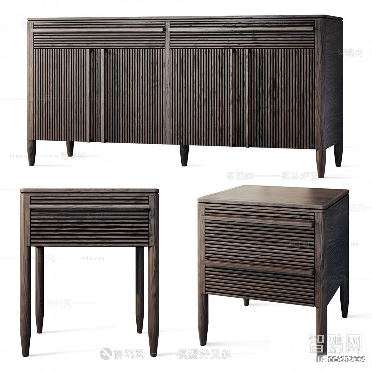 Modern Bedside Cupboard