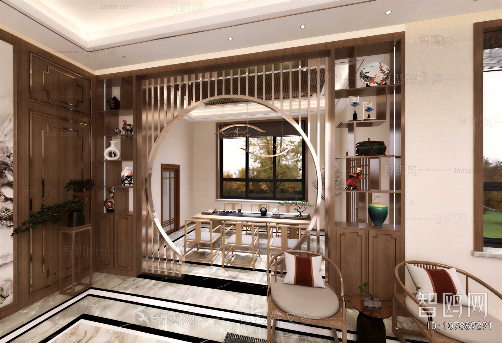 New Chinese Style Tea House