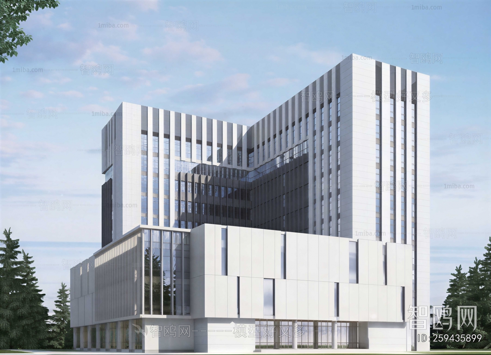 Modern Appearance Of Commercial Building