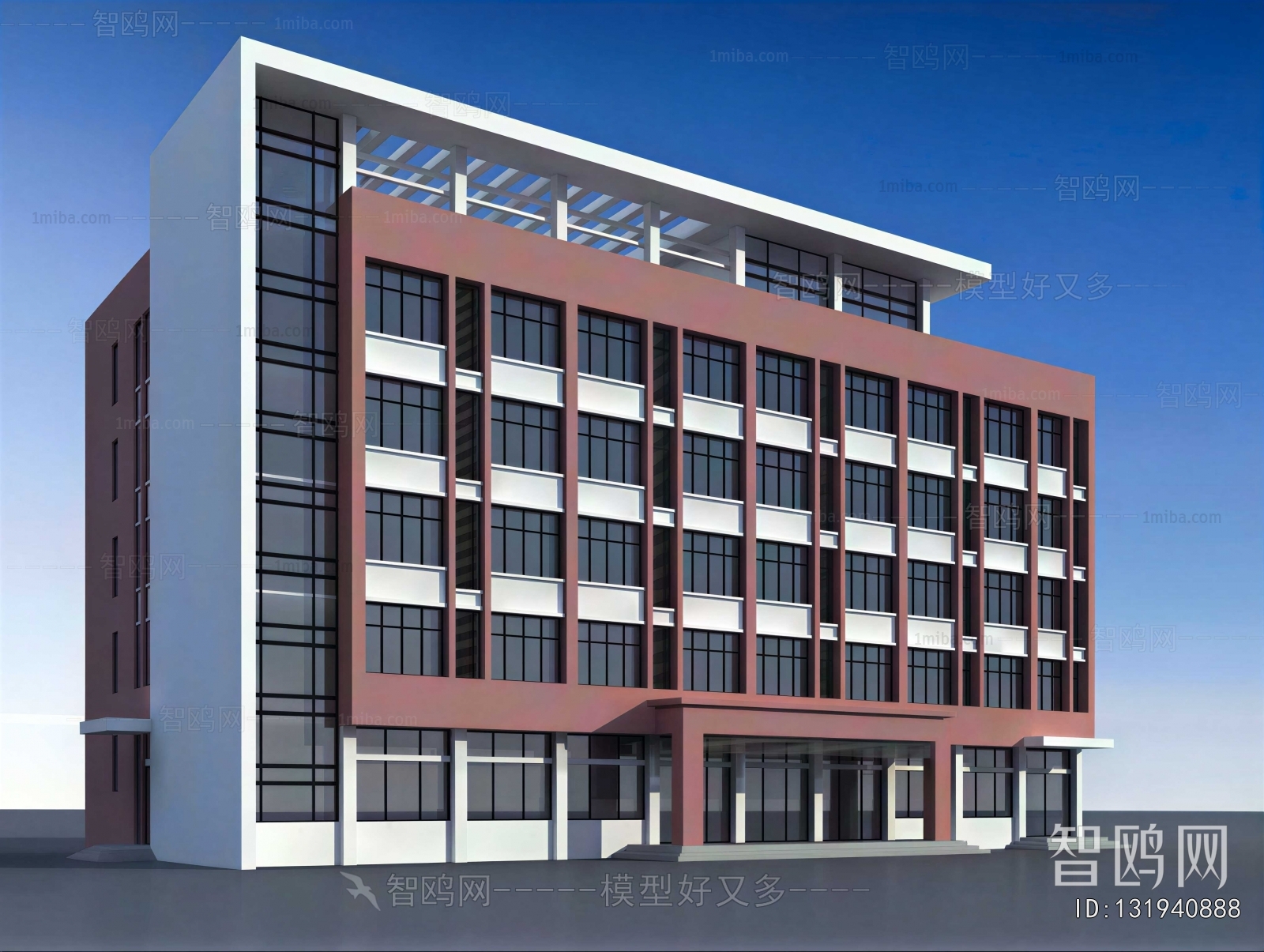 Modern Appearance Of Commercial Building