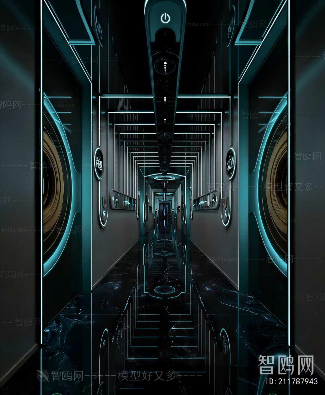 Modern Hallway