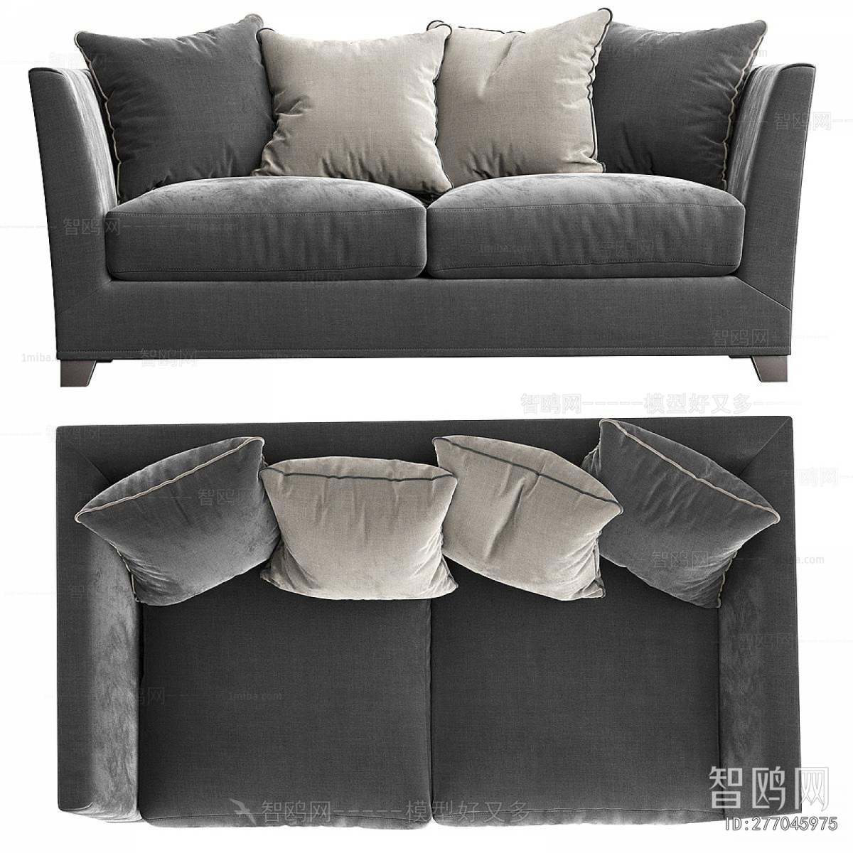 Modern Multi Person Sofa