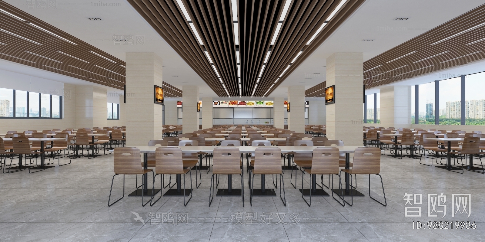 Modern Office Canteen
