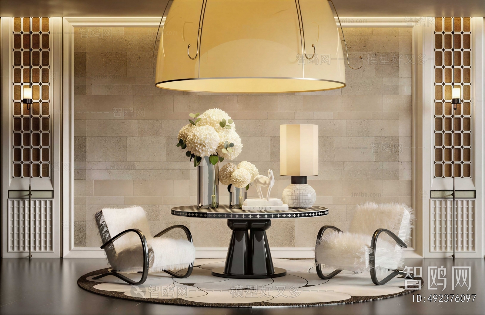 Modern Leisure Table And Chair