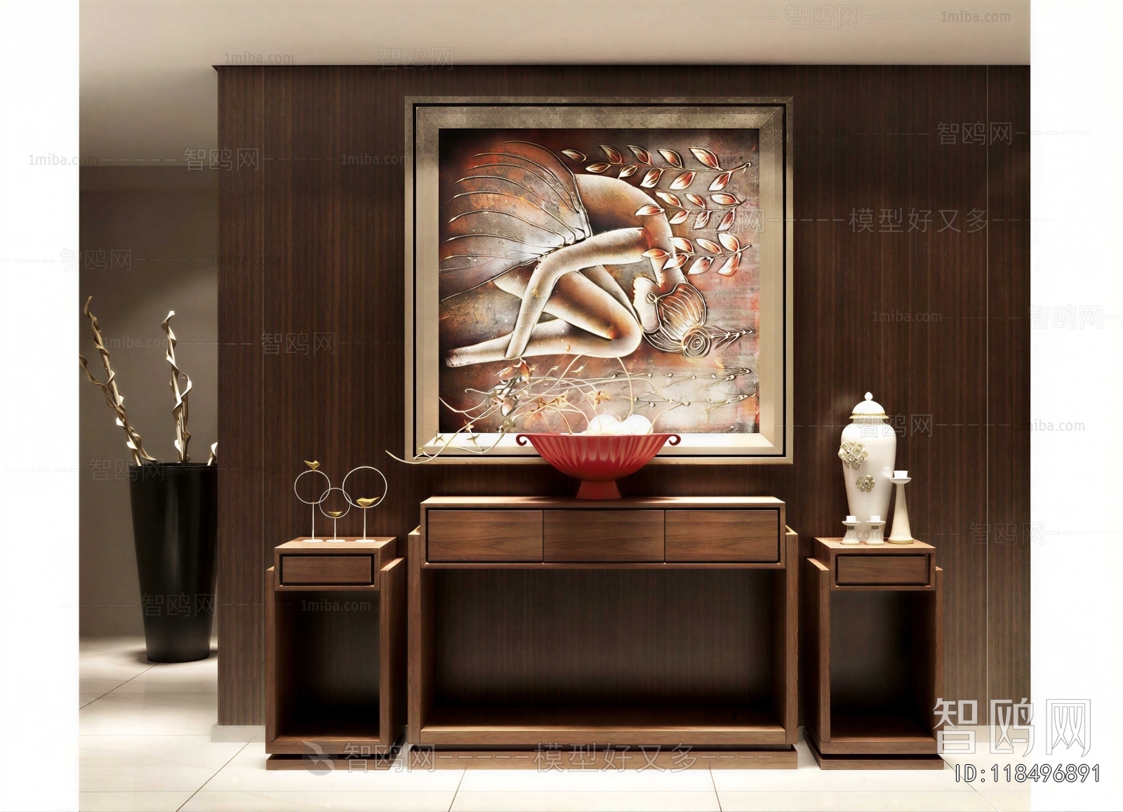 Modern Entrance Cabinet