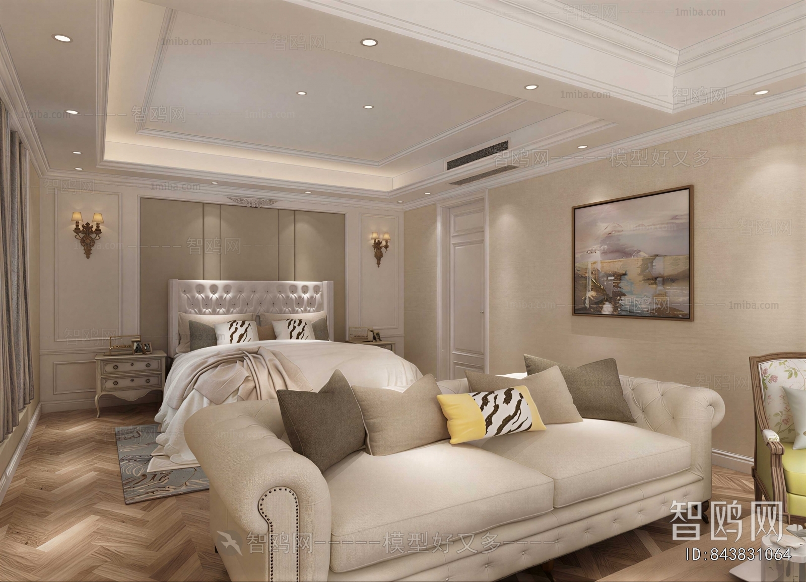 American Style Bedroom