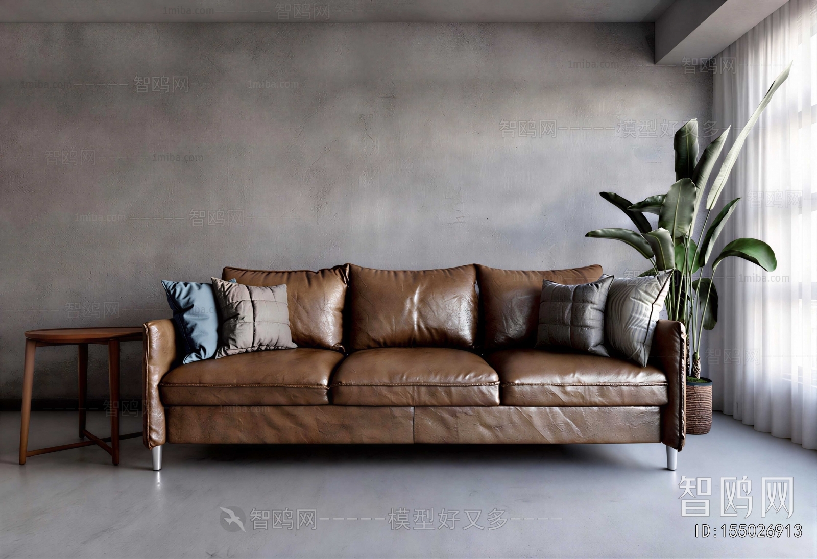 Modern Three-seat Sofa