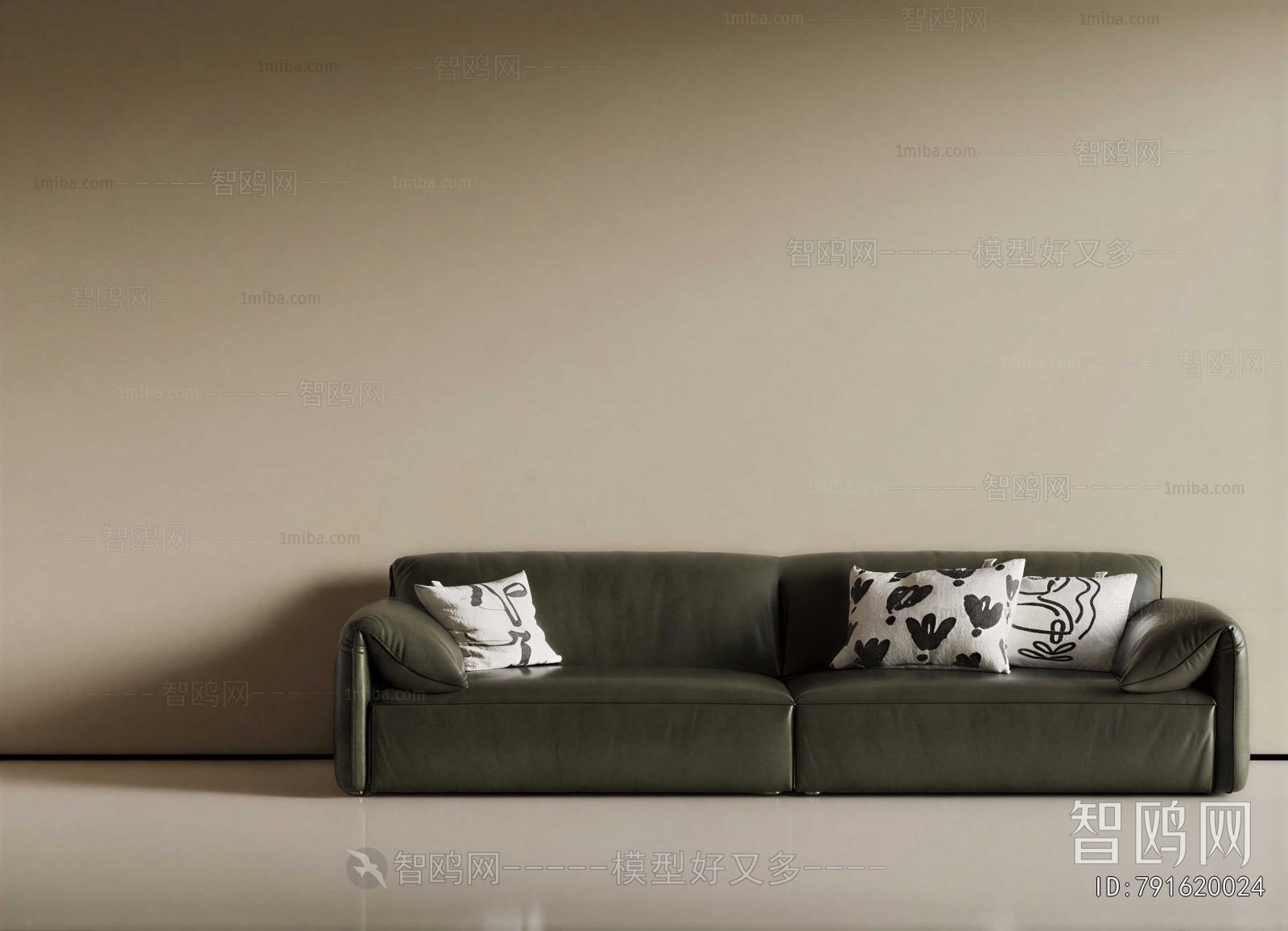 Modern Three-seat Sofa