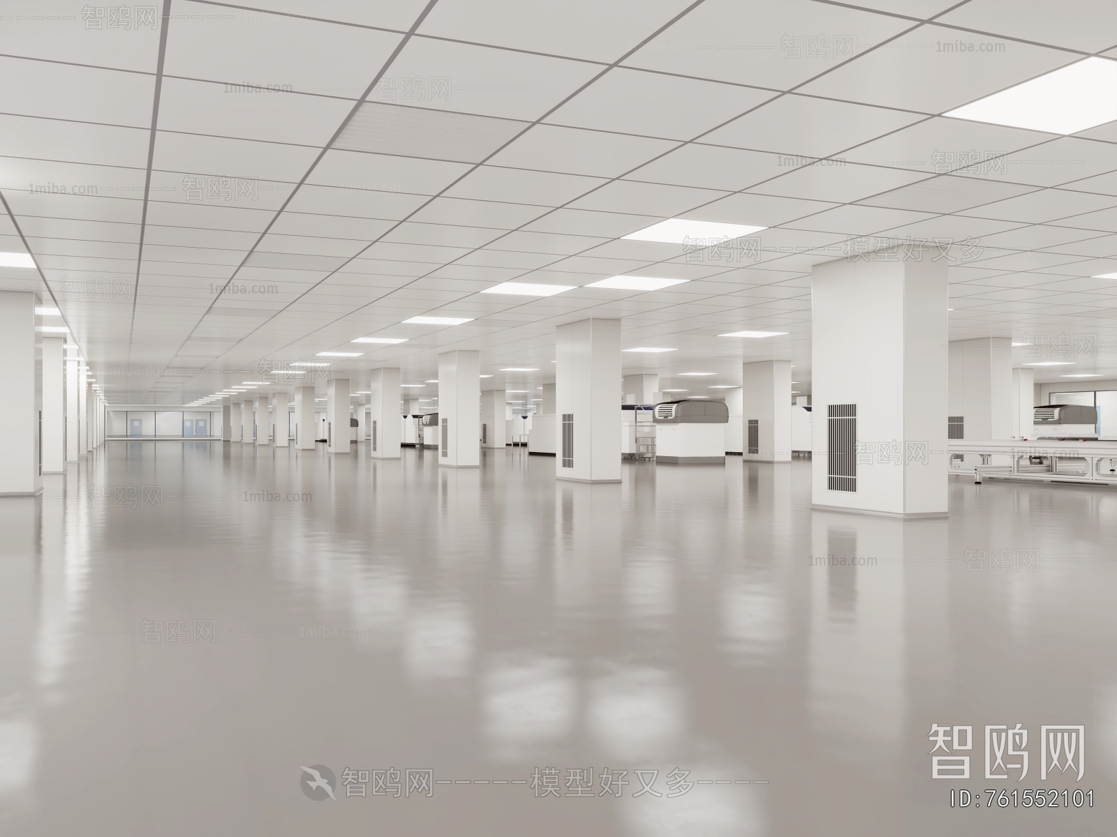 Modern Factory Floor/warehouse