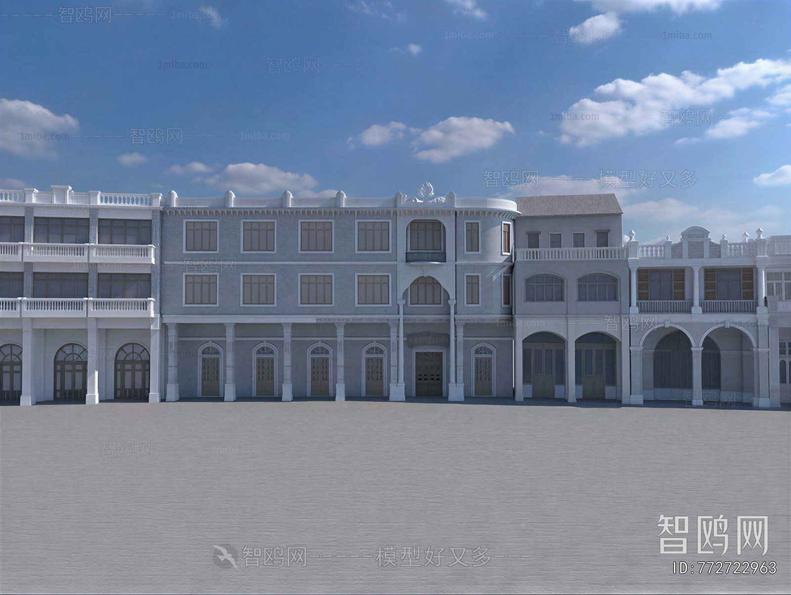 Modern Appearance Of Commercial Building