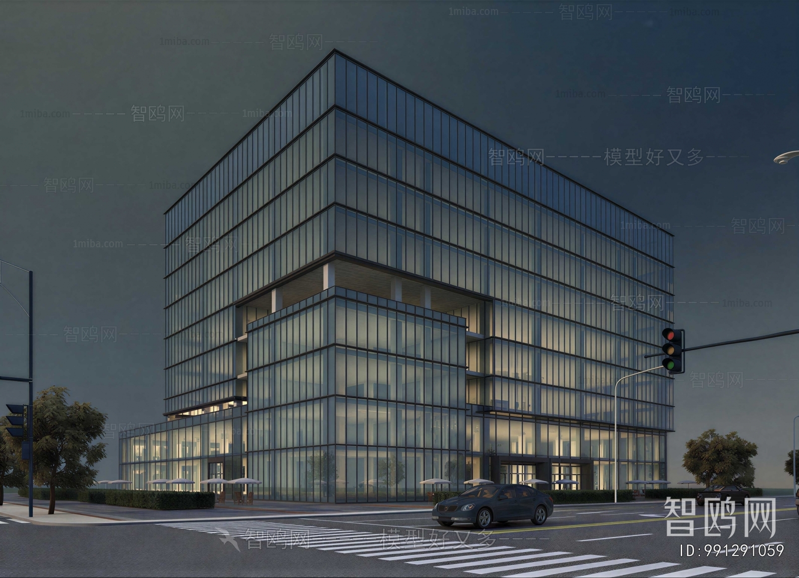 Modern Building Appearance