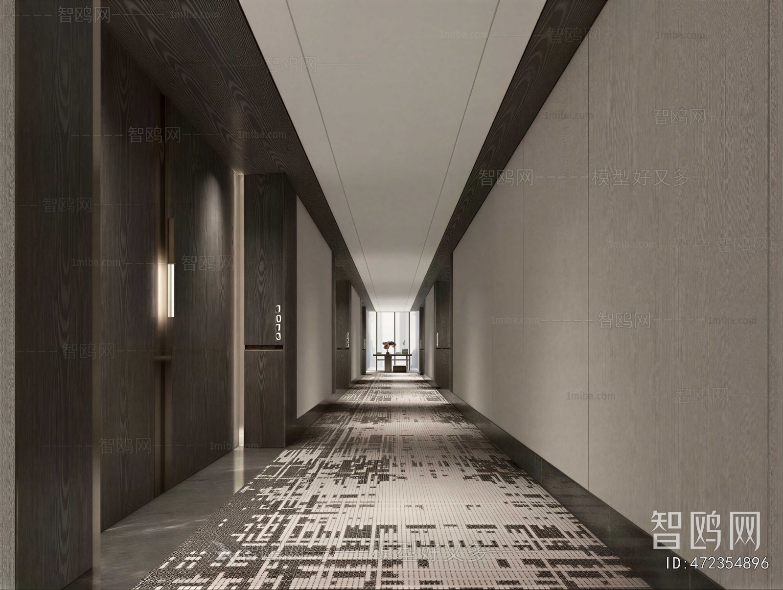 New Chinese Style Corridor