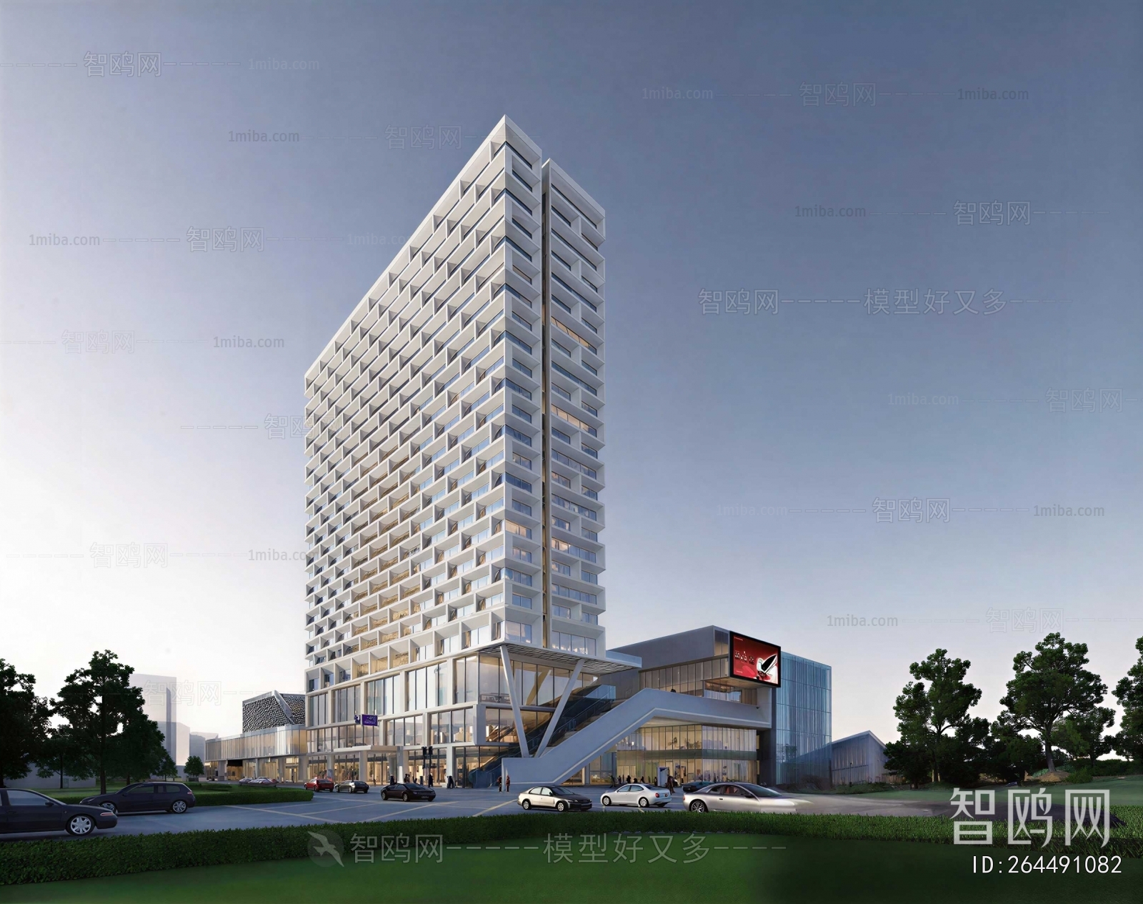 Modern Building Appearance