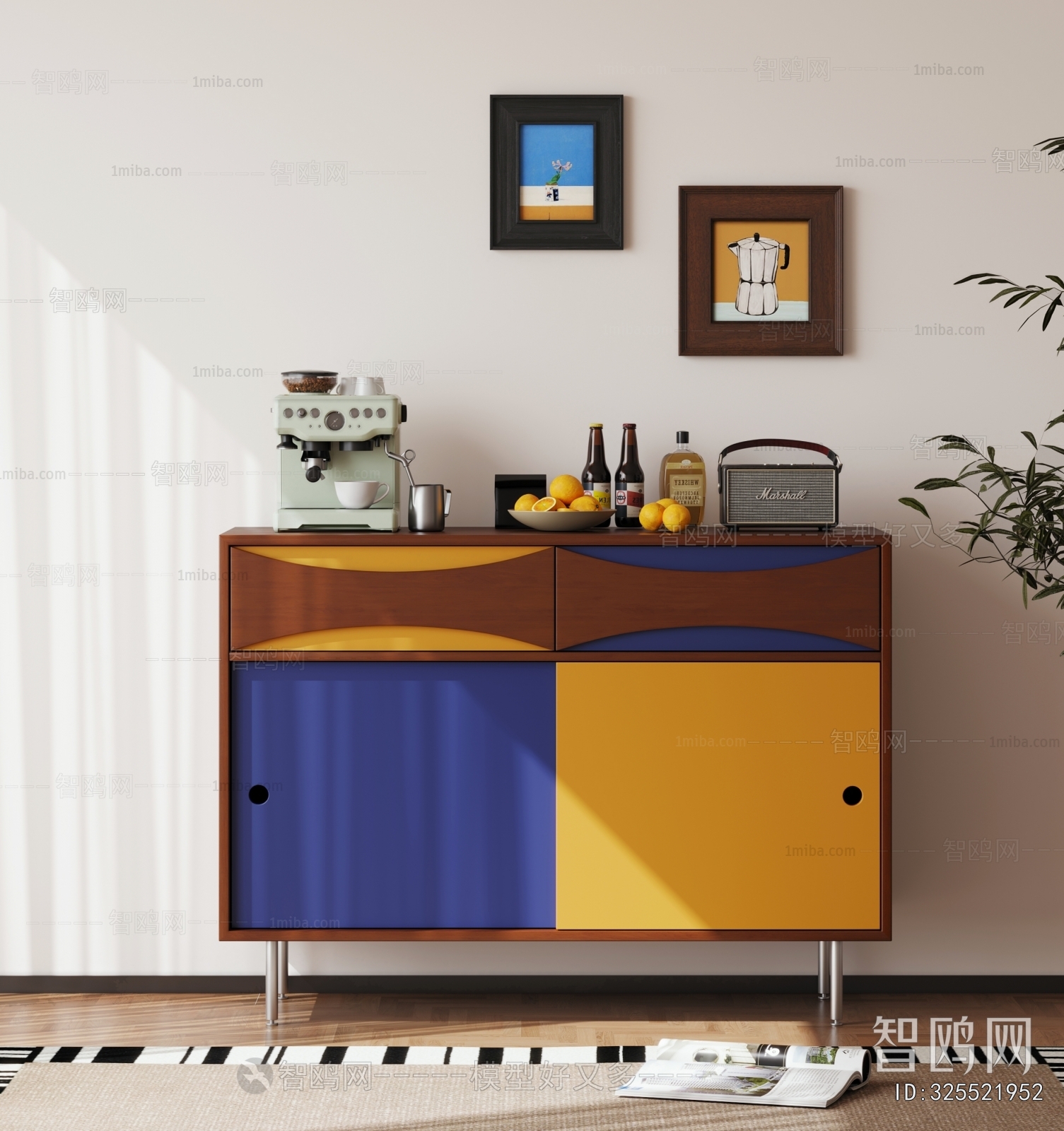 Modern Side Cabinet/Entrance Cabinet