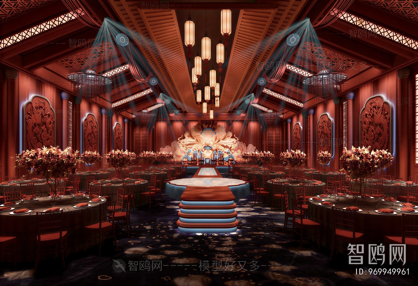 New Chinese Style Restaurant Box