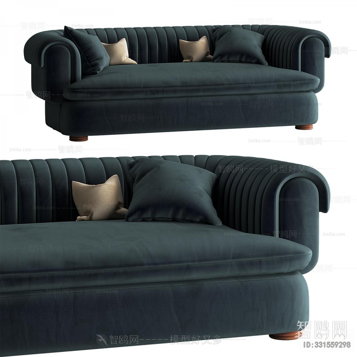 Modern Three-seat Sofa
