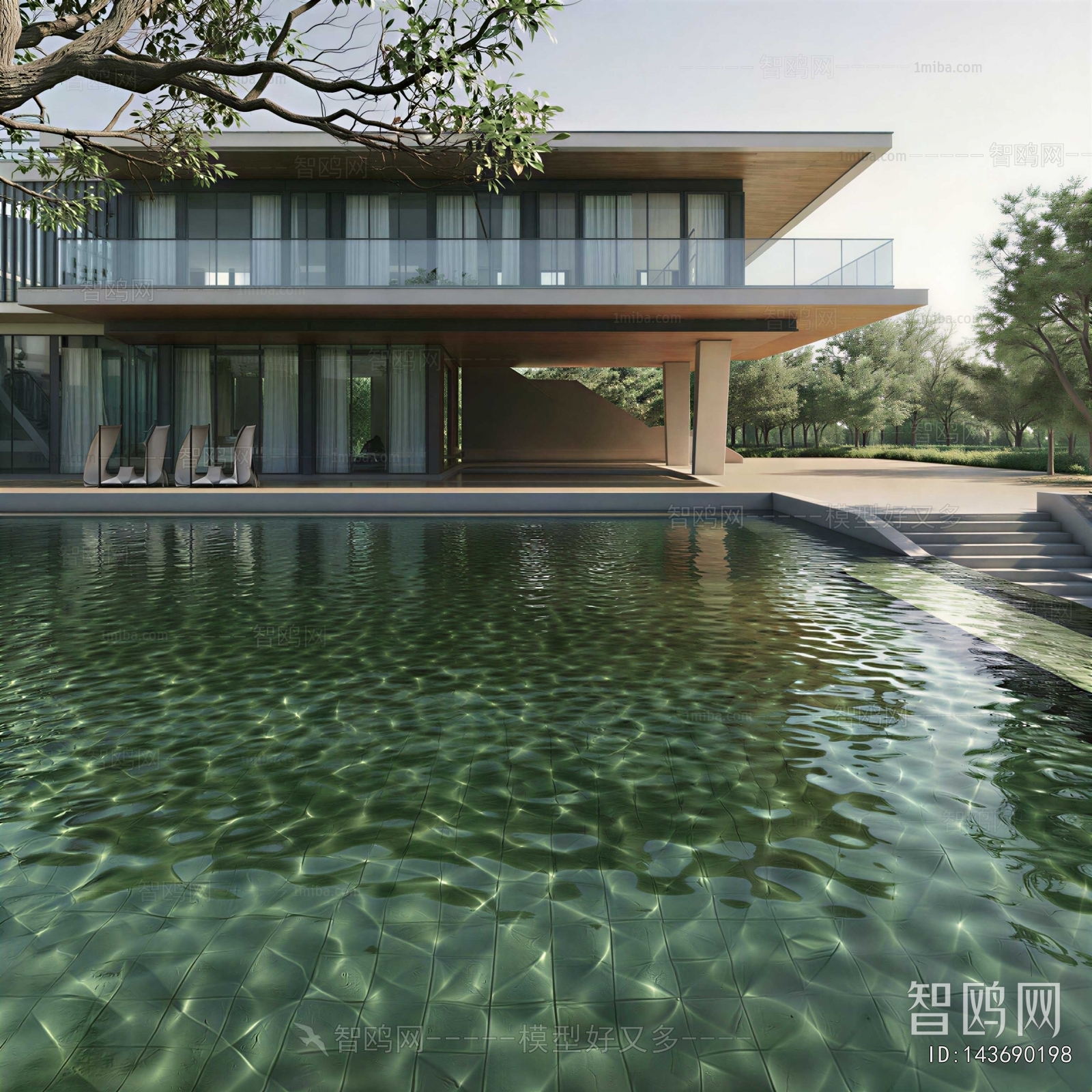 Modern Courtyard/landscape