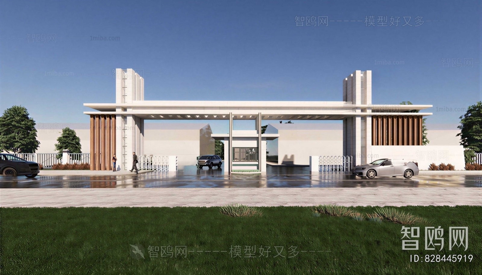 Modern Facade Element