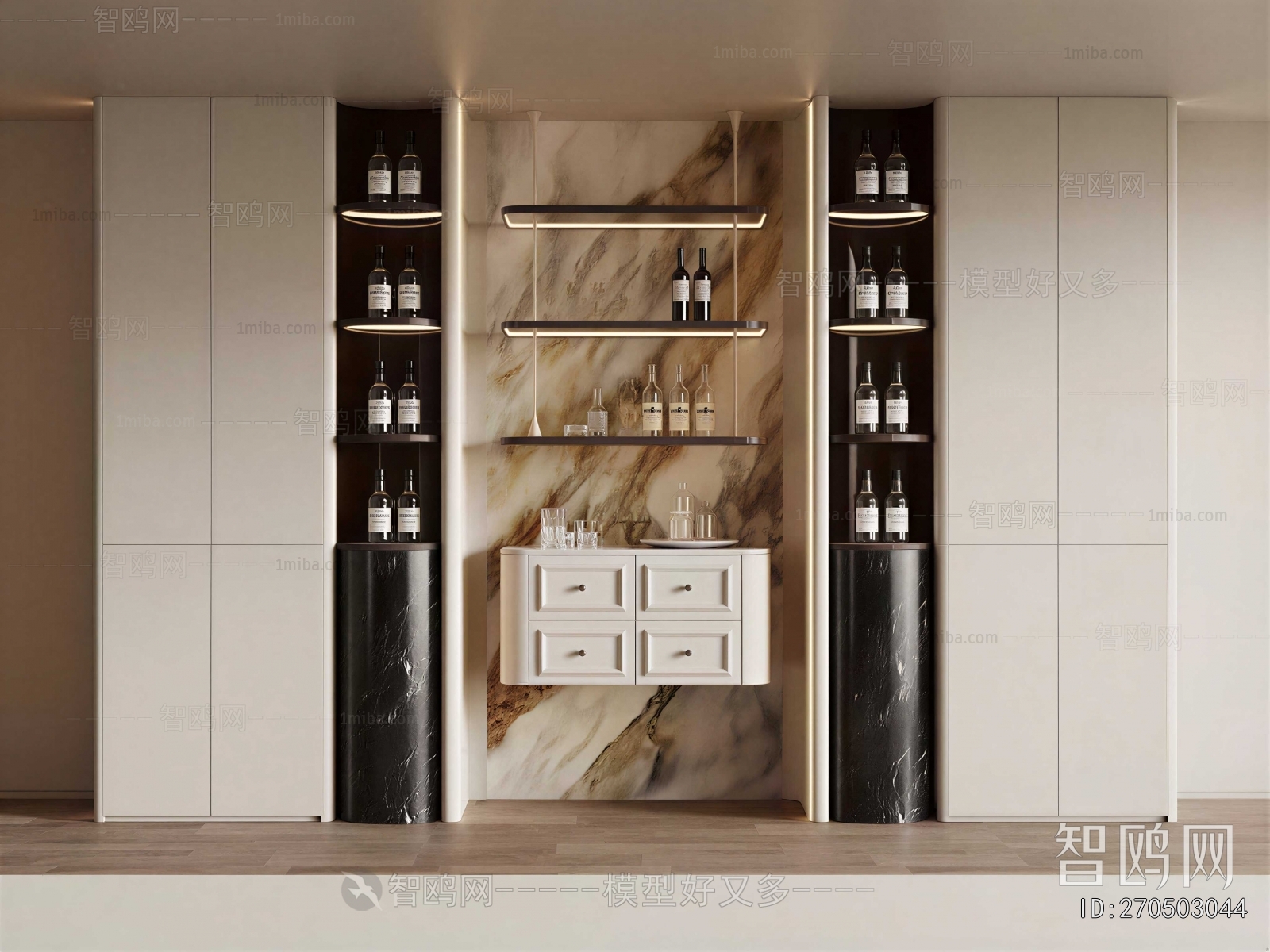 Modern Wine Cabinet