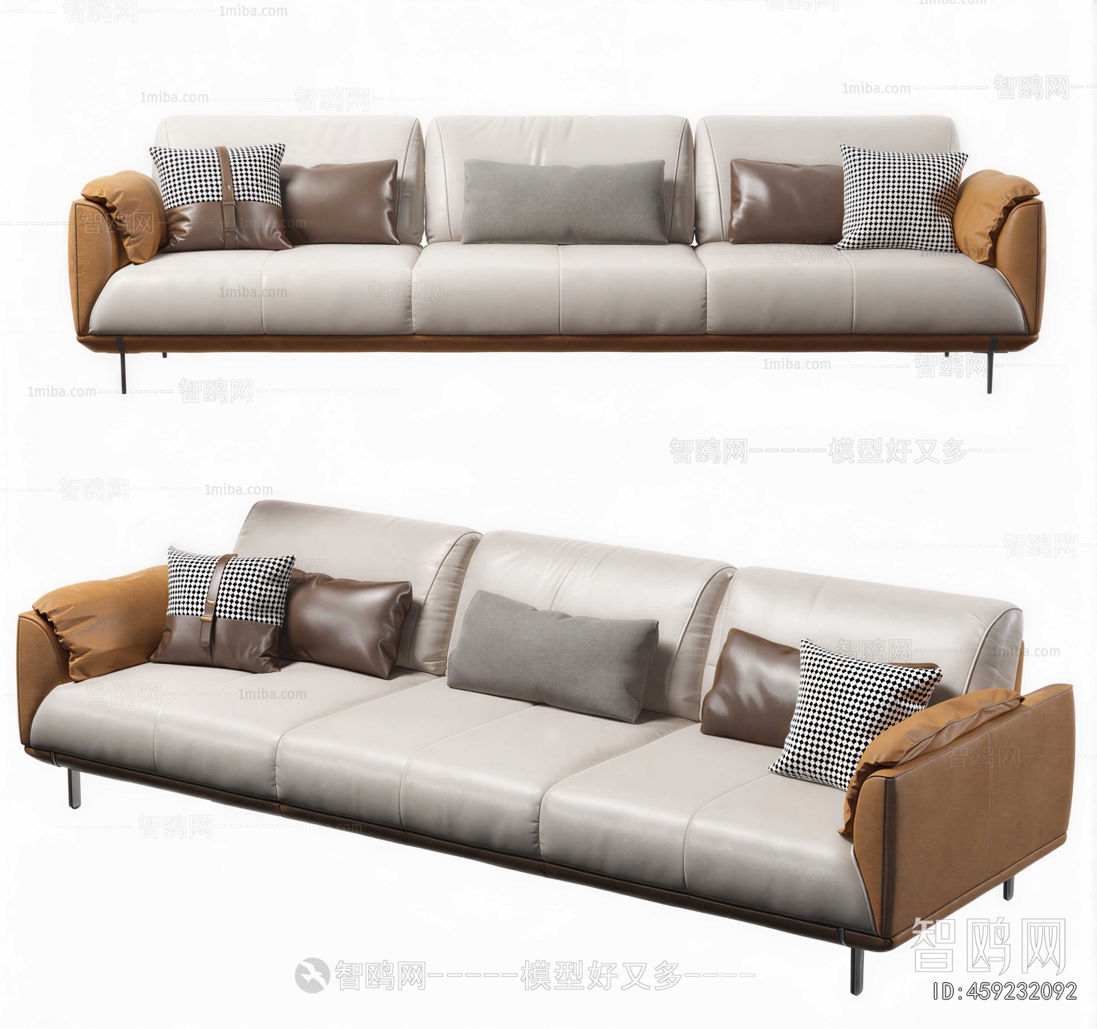 Modern Three-seat Sofa