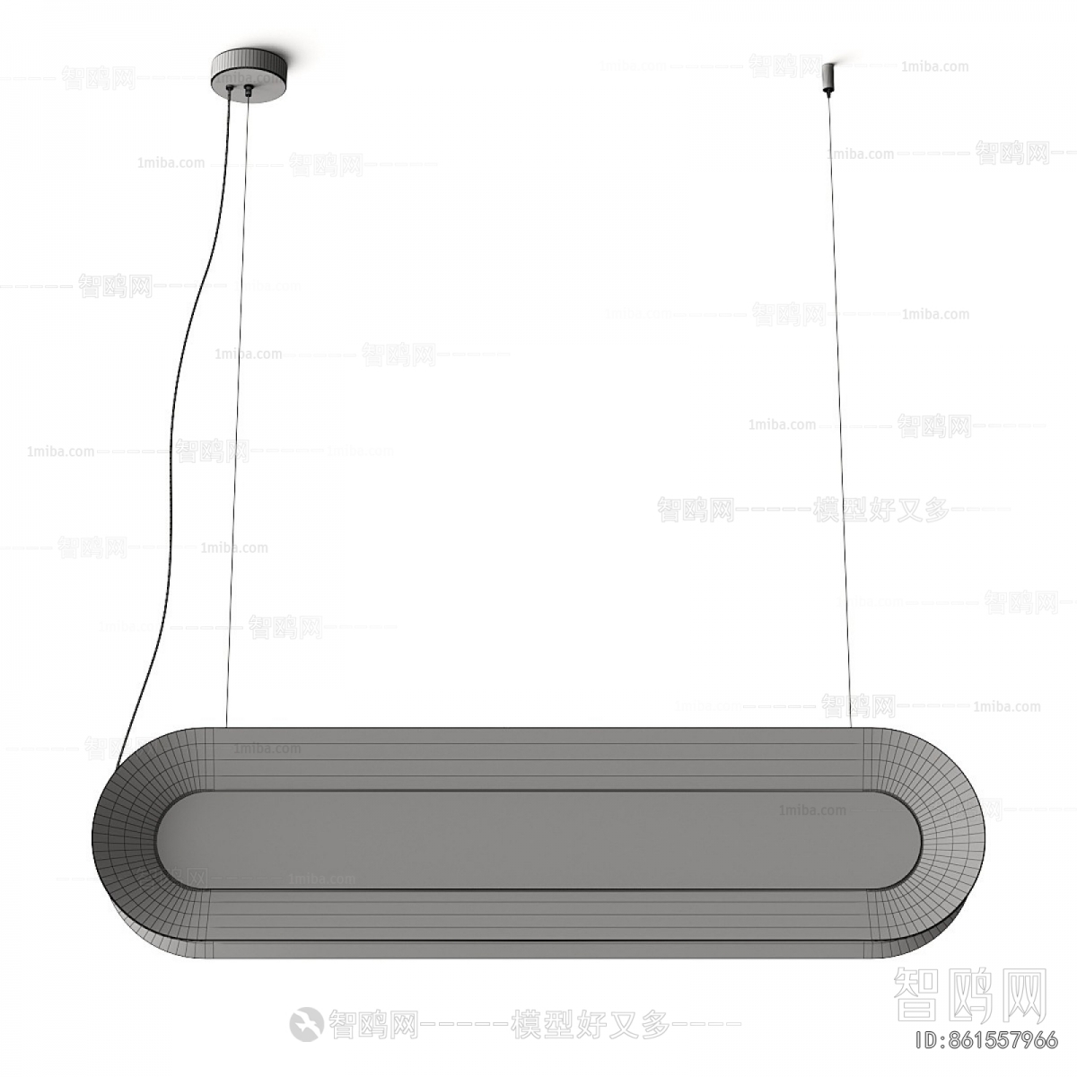 Modern Long Chandelier