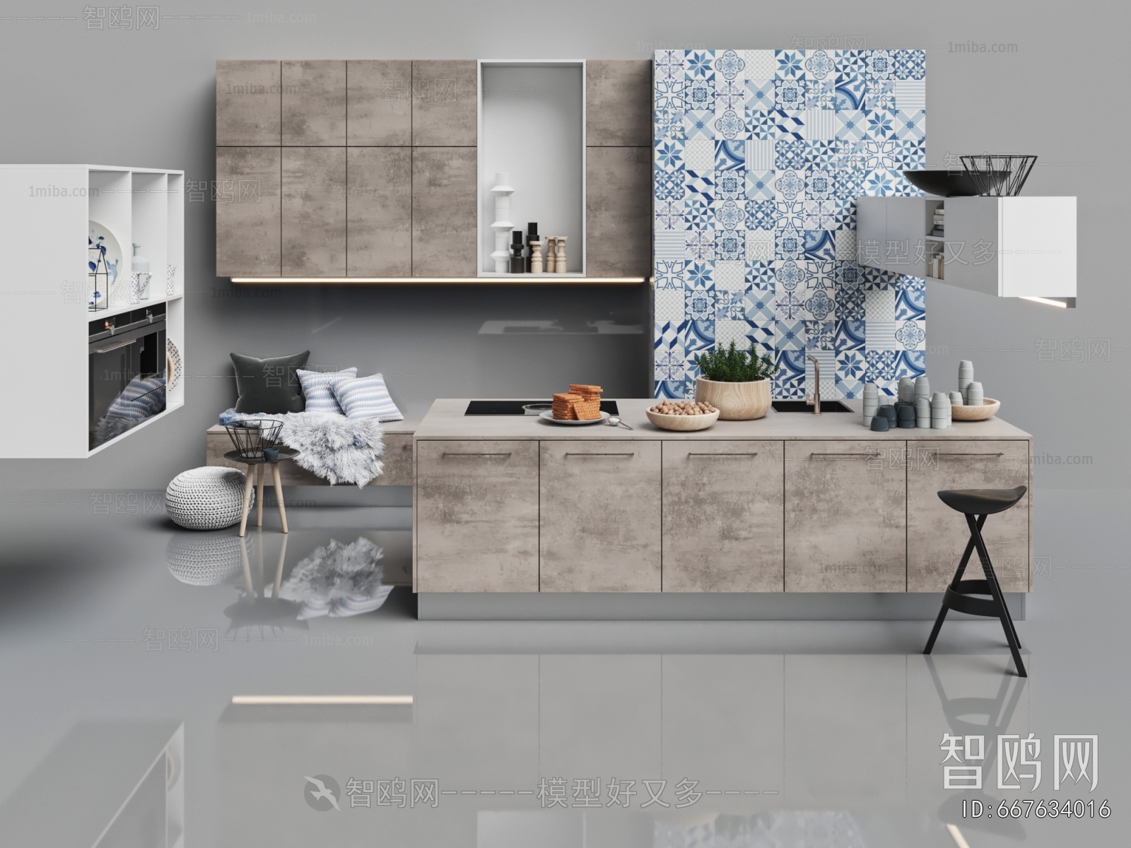 Modern Kitchen Cabinet