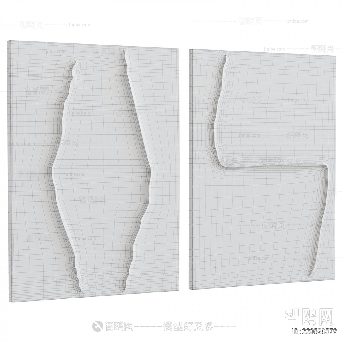Wabi-sabi Style Three-dimensional Physical Painting