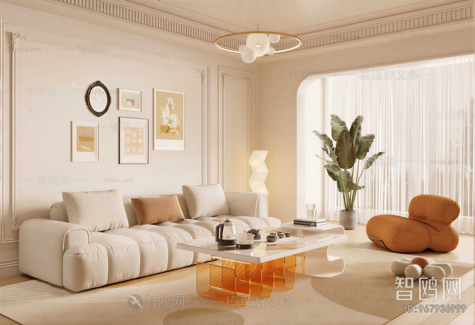 French Style A Living Room