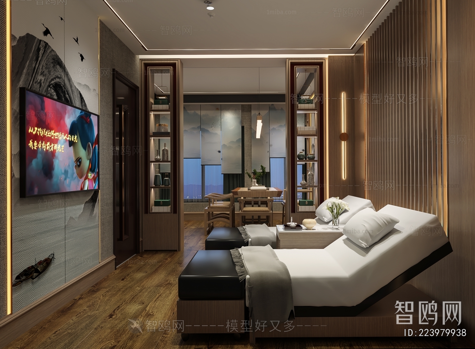New Chinese Style SPA Foot Bath