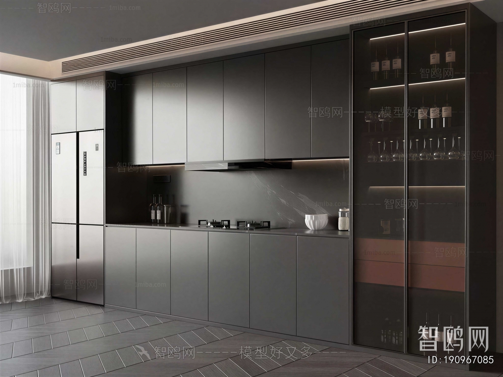 Modern Wine Cabinet