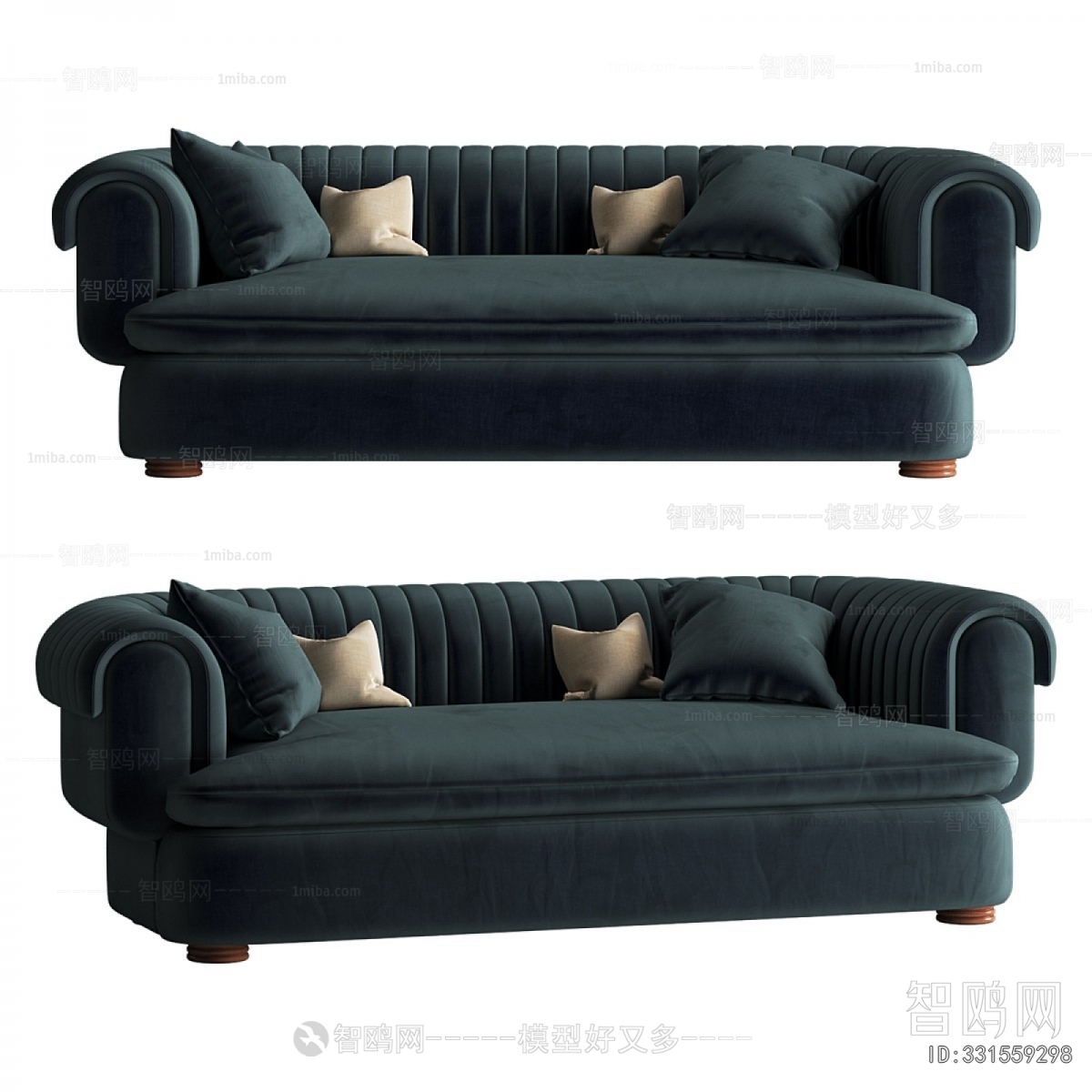 Modern Three-seat Sofa